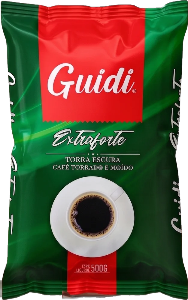 Pacote de Café Guidi Extraforte 500 g